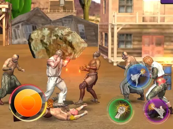 Tangkapan layar Fighter's Fury - Fighting Game iPad 