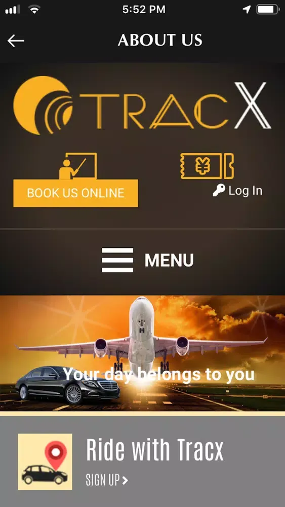 TracX Driver سکرین شاٹس