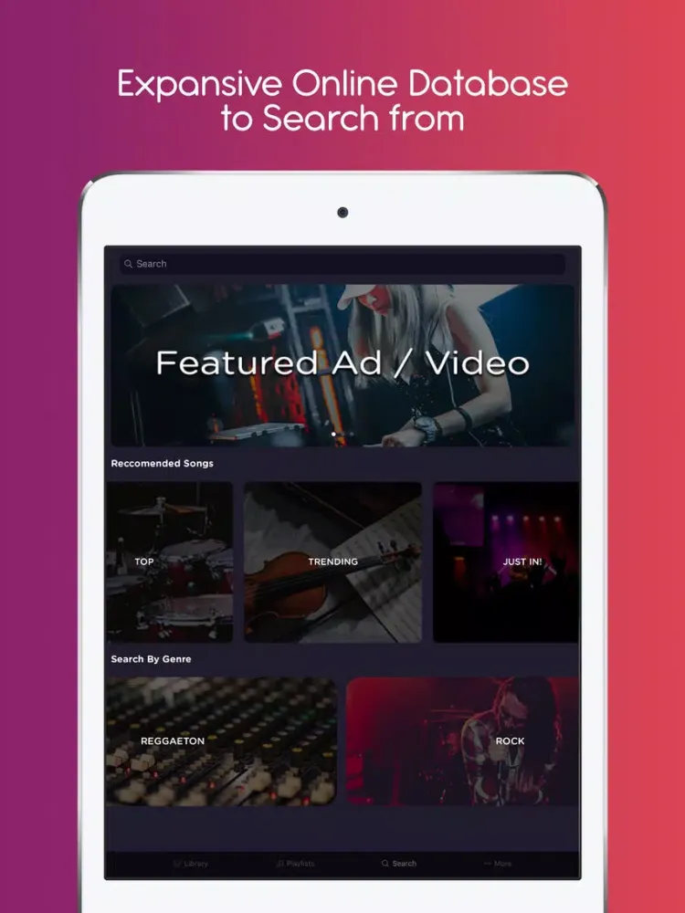 PYB Music iPad  স্ক্রিনশট