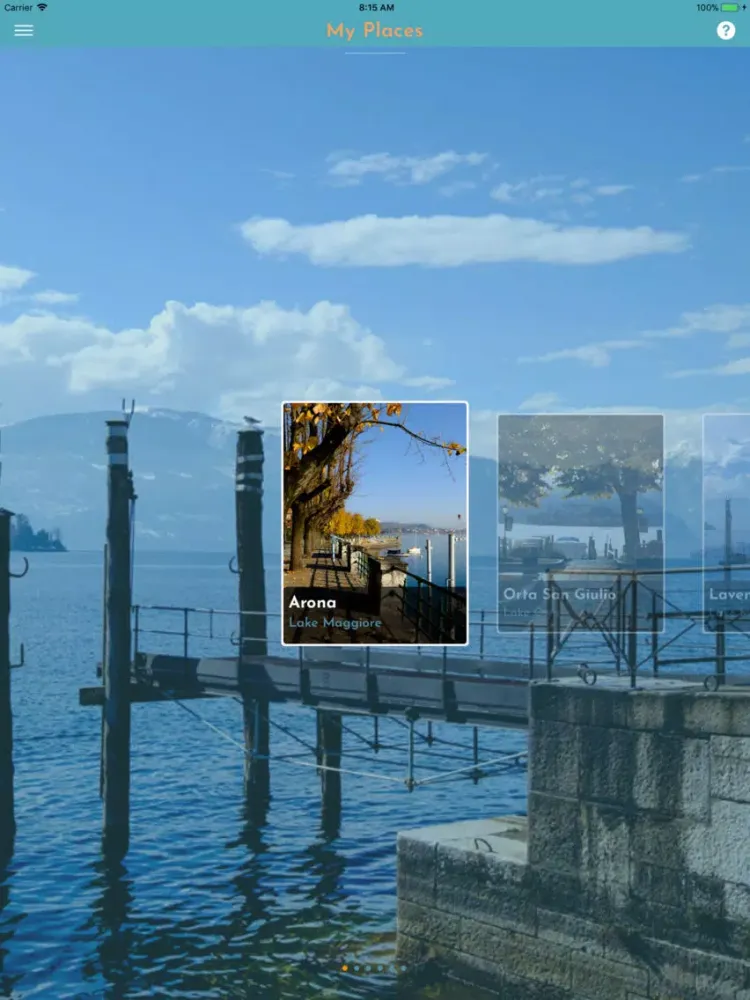 My Places - Video City Guide iPad  스크린샷
