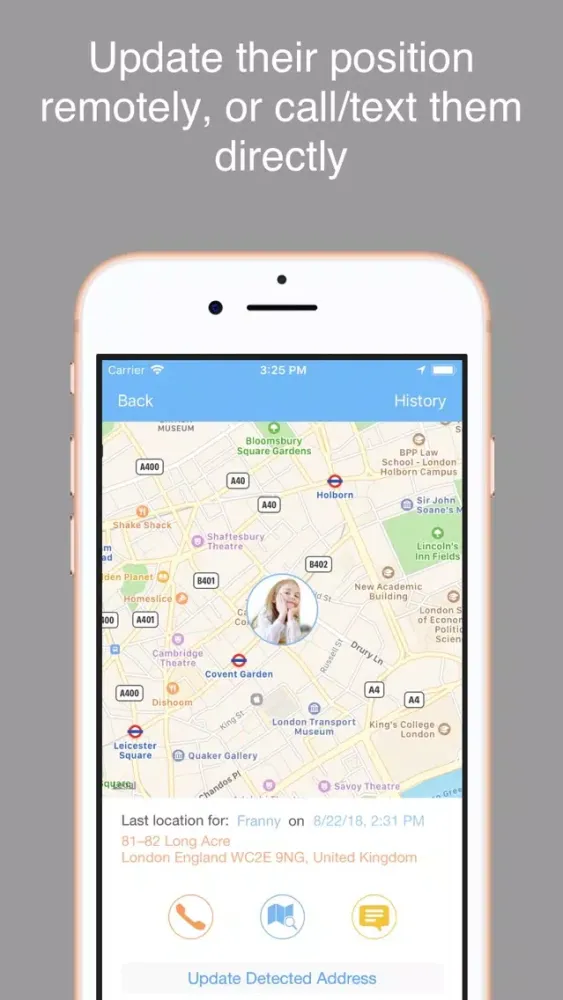 Capturas de tela do Track My Kid - GPS localizer