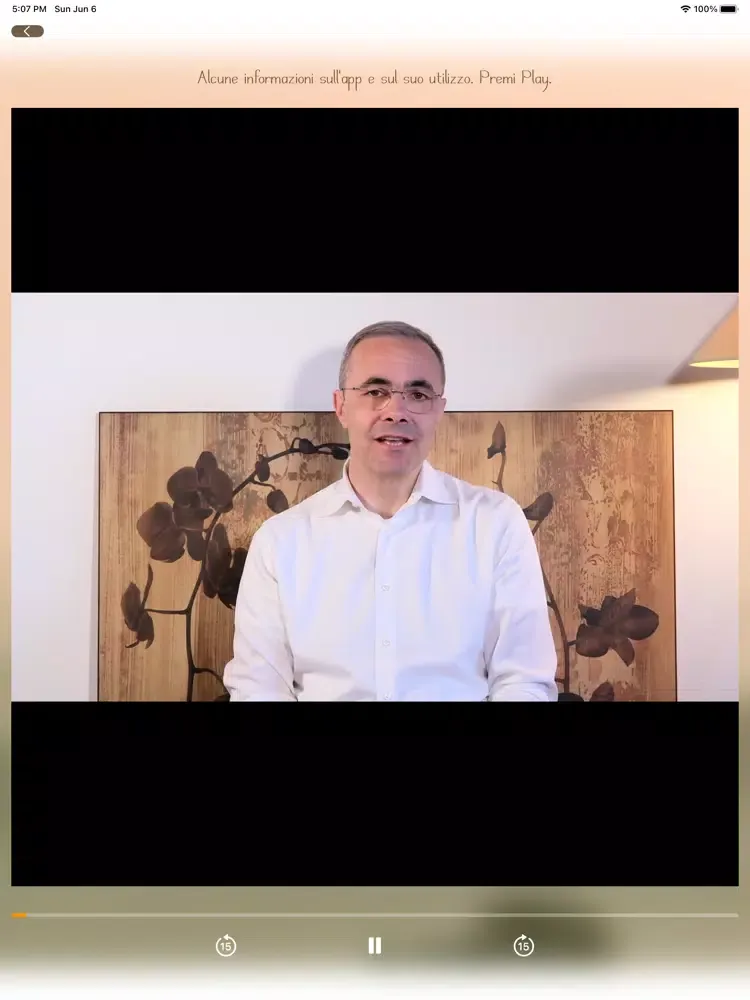 ภาพหน้าจอของ Xing iPad 