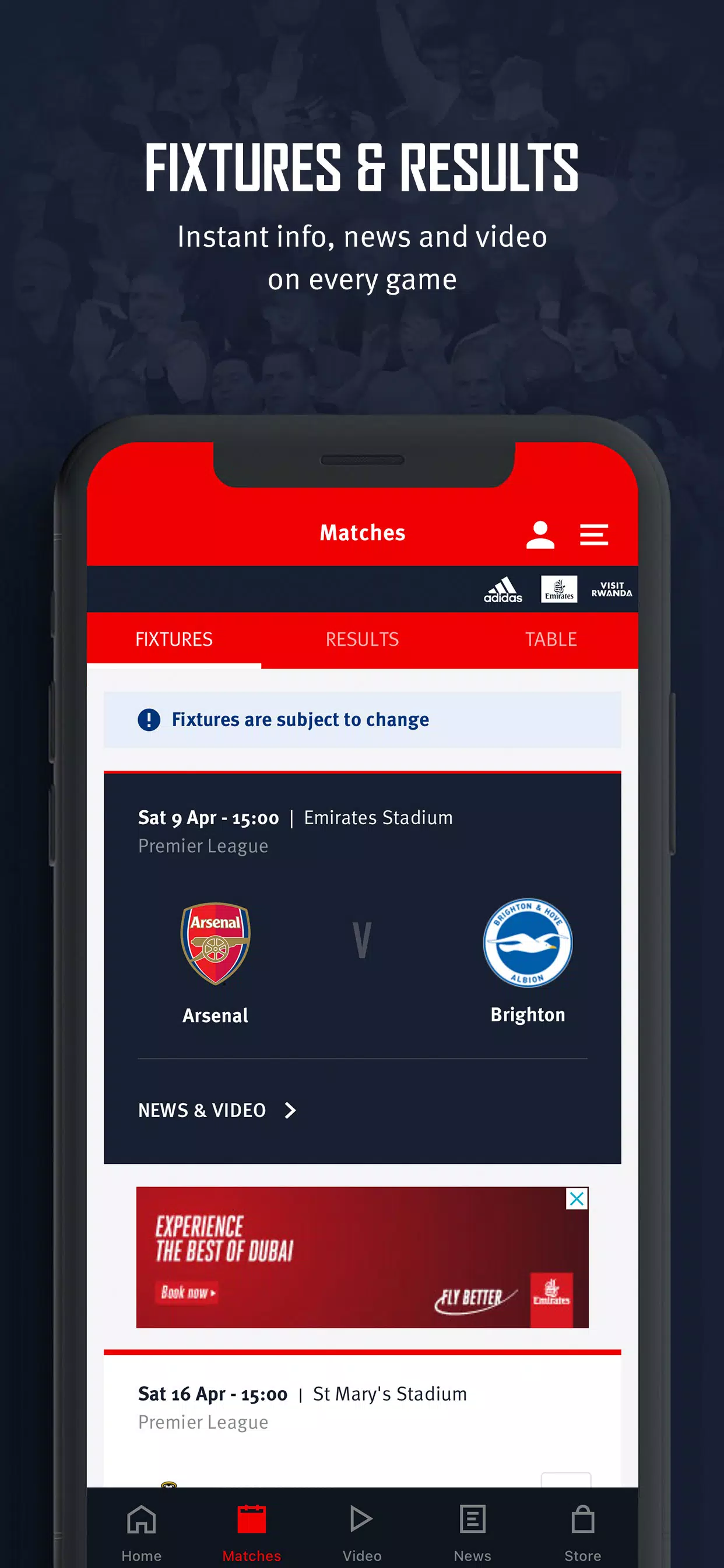 Arsenal Screenshots
