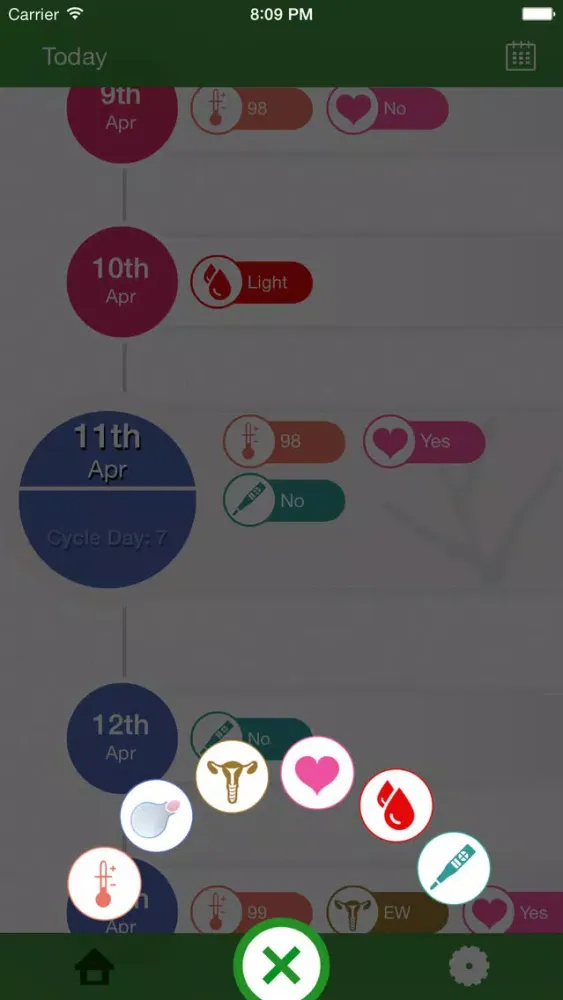 Welltwigs: Fertility Monitor, BBT, Ovulation & Period Tracker - Helps You Get Pregnant স্ক্রিনশট