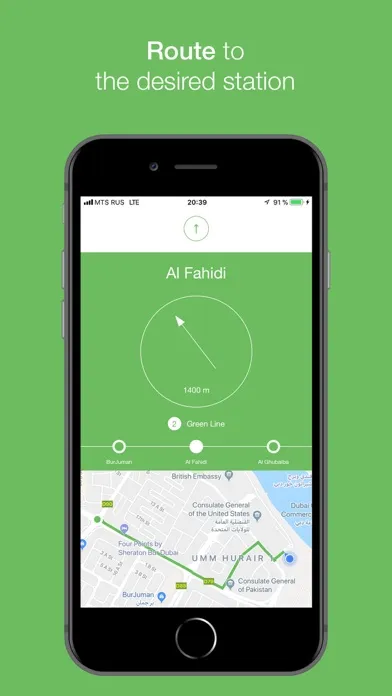 Capturas de pantalla de MetroCompass