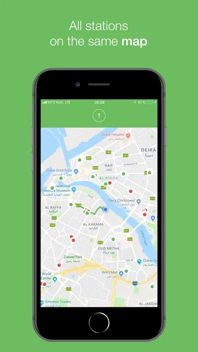 Capturas de pantalla de MetroCompass