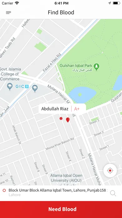 Pulse(Find Blood Donors) سکرین شاٹس