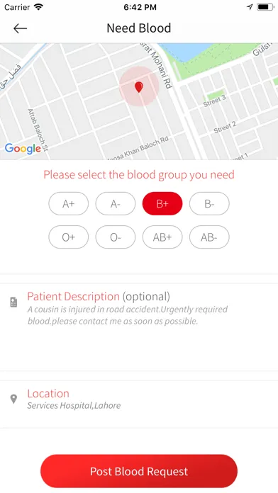 Pulse(Find Blood Donors) سکرین شاٹس