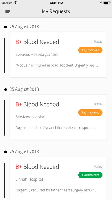 Pulse(Find Blood Donors) سکرین شاٹس