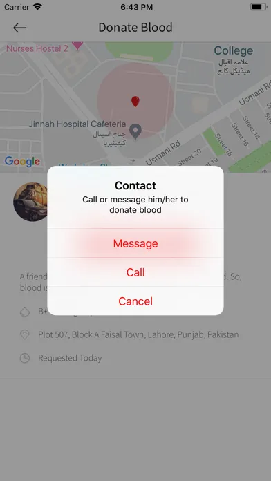 Pulse(Find Blood Donors) سکرین شاٹس