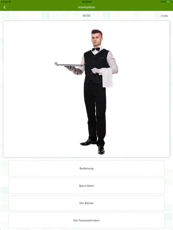 Capturas de pantalla de Germany Flashcard for Learning iPad 