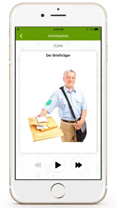 Capturas de pantalla de Germany Flashcard for Learning