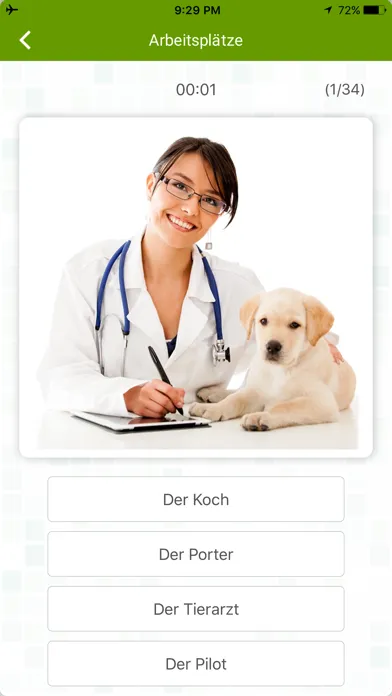 Capturas de pantalla de Germany Flashcard for Learning