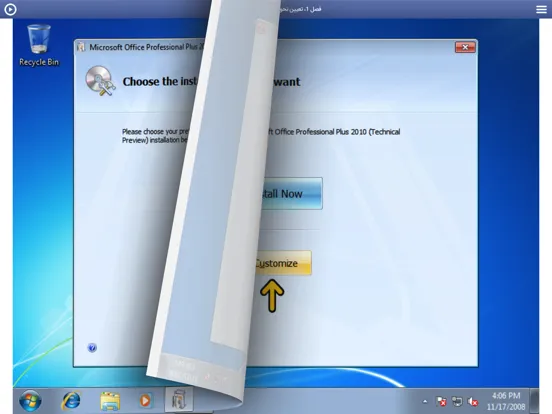 Tangkapan layar Learning for PowerPoint 2010 آموزش به زبان فارسی iPad