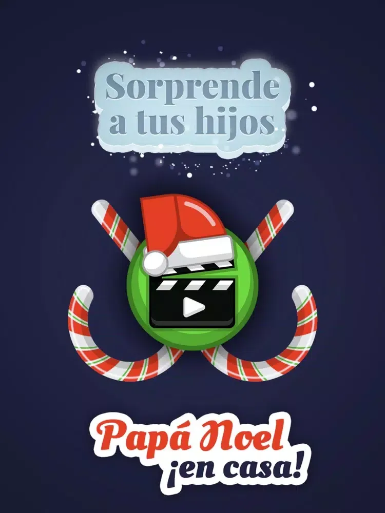 Alpa - Vídeo Navidad Papa Noel iPad  سکرین شاٹس