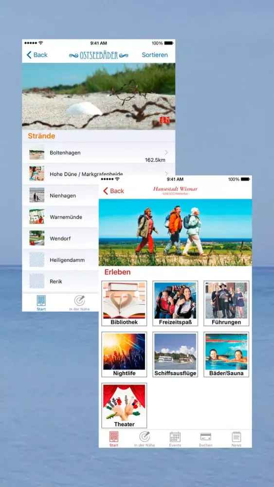 Ostsee-App سکرین شاٹس