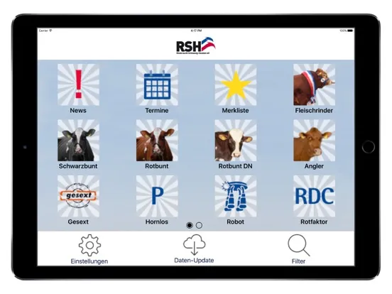 RSH-App iPad  Ekran Görüntüleri