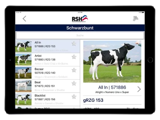 RSH-App iPad  Ekran Görüntüleri