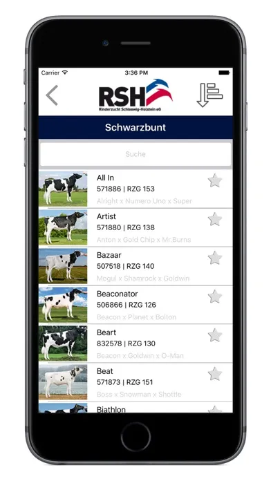 RSH-App Ekran Görüntüleri
