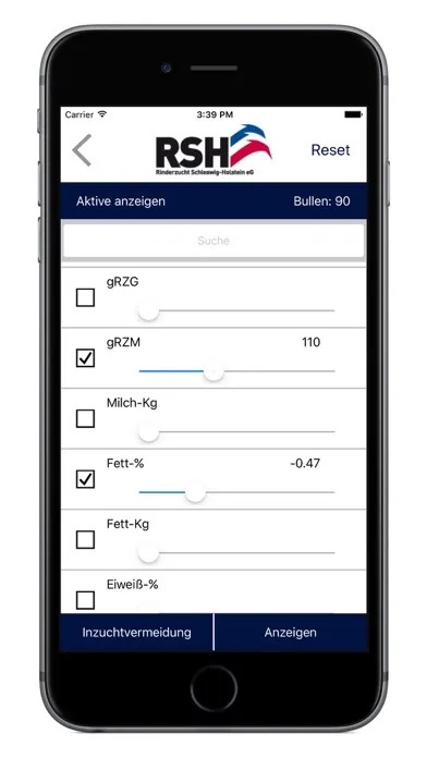 RSH-App Ekran Görüntüleri