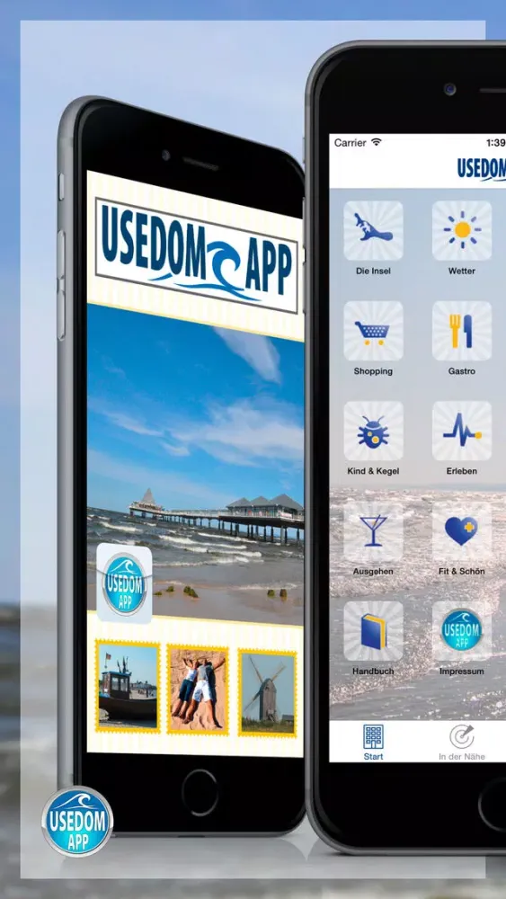 Usedom-App 스크린샷