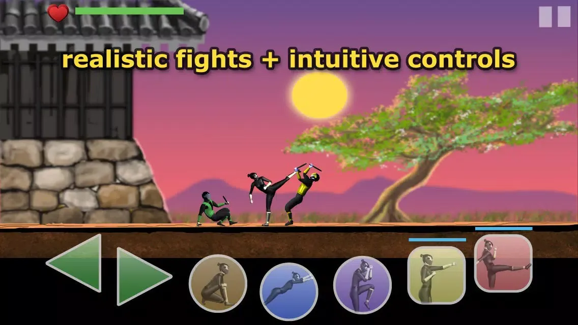 Скриншоты Deadly Mira: Ninja Fighting Lite