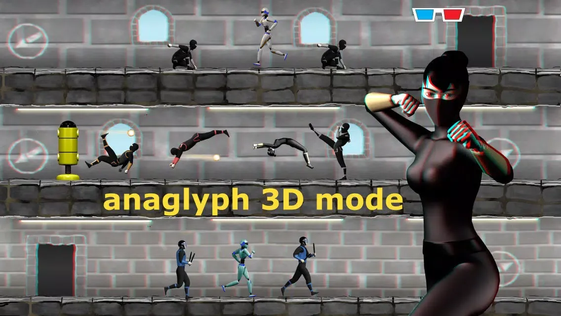 Скриншоты Deadly Mira: Ninja Fighting Lite