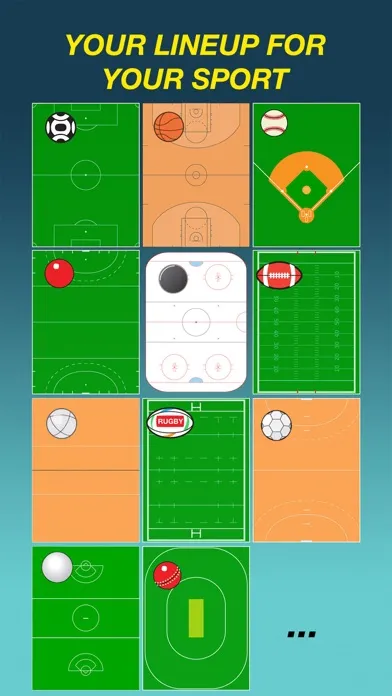 Screenshot di Team Lineup Basic