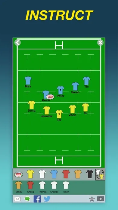 Screenshot di Team Lineup Basic