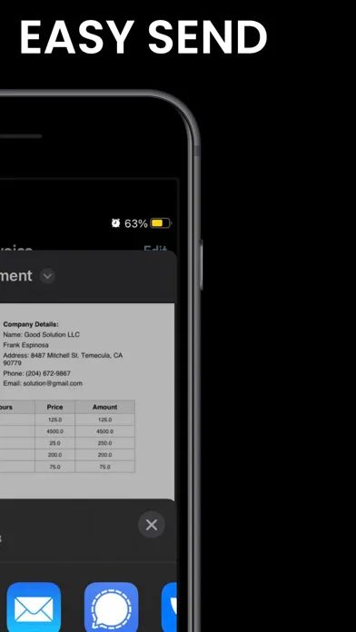 Invoice Maker: Create Invoices स्क्रीनशॉट