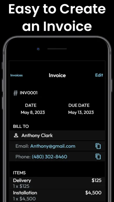 Invoice Maker: Create Invoices स्क्रीनशॉट