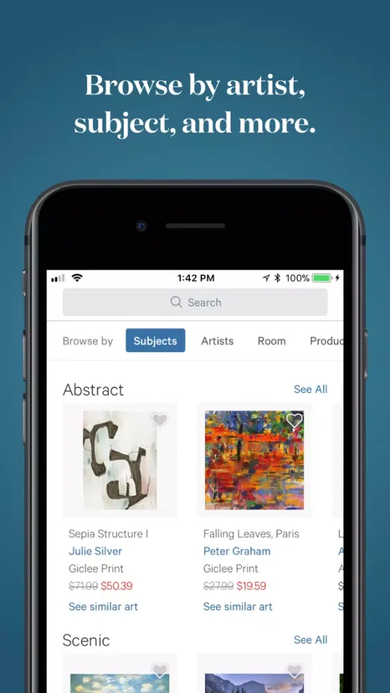 Art.com Screenshots