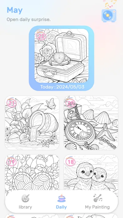 صور Chill Color By Number Game