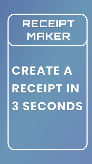 Tangkapan layar Receipts App: Receipt Maker