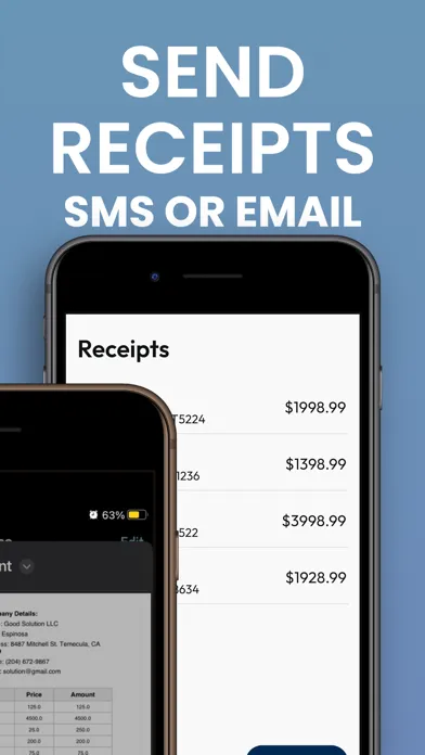Tangkapan layar Receipts App: Receipt Maker