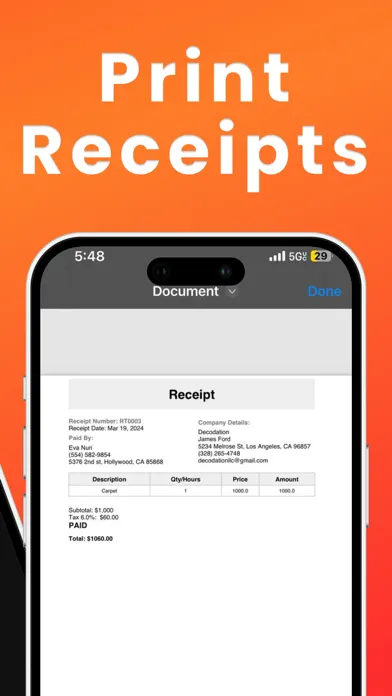 صور Receipt Maker: Receipts App