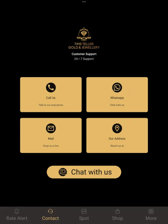 Time Teller Gold and Jewellery iPad  স্ক্রিনশট