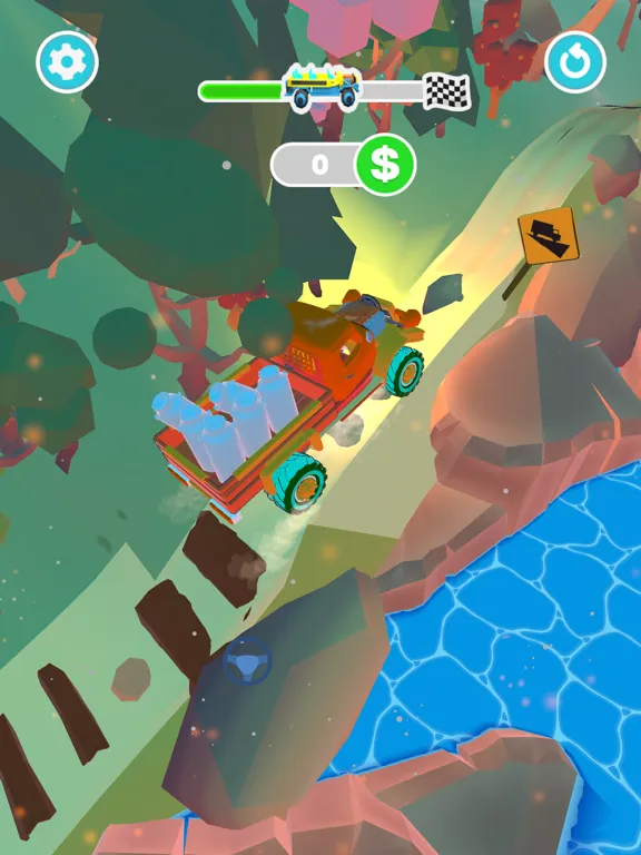 Cliff Truck 3D iPad 應用截圖