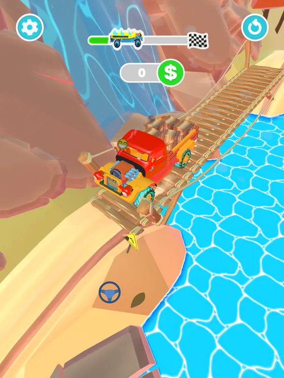 Cliff Truck 3D iPad 應用截圖