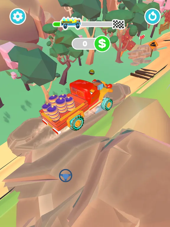 Cliff Truck 3D iPad 應用截圖