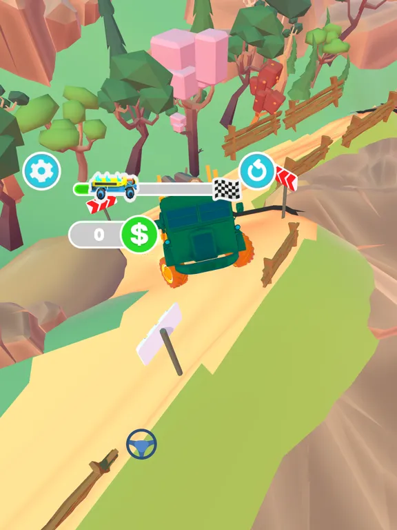 Cliff Truck 3D iPad 應用截圖