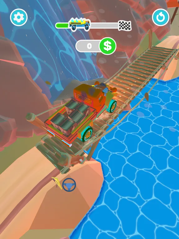 Cliff Truck 3D iPad 應用截圖