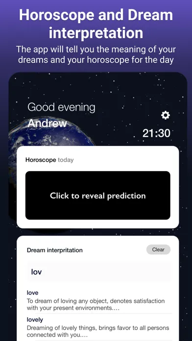 Capturas de tela do Astro future: all zodiac signs