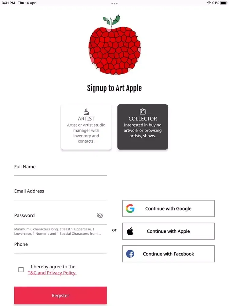 Art Apple iPad  Screenshots