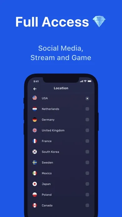 Super VPN Secure Proxy Master 스크린샷