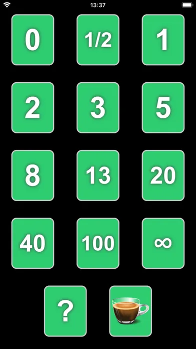 Scrum Poker Cards (Agile) سکرین شاٹس