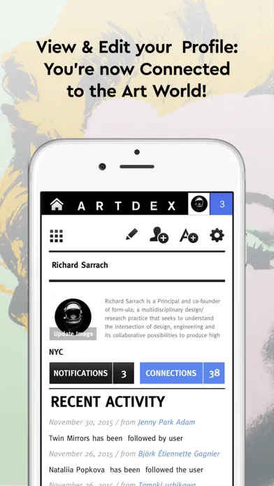 ARTDEX App: Organize Your Art سکرین شاٹس