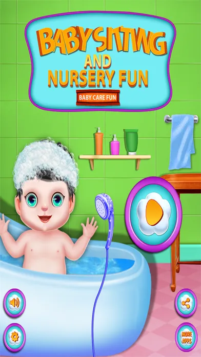 Babysitting and Nursery Baby Care Fun স্ক্রিনশট