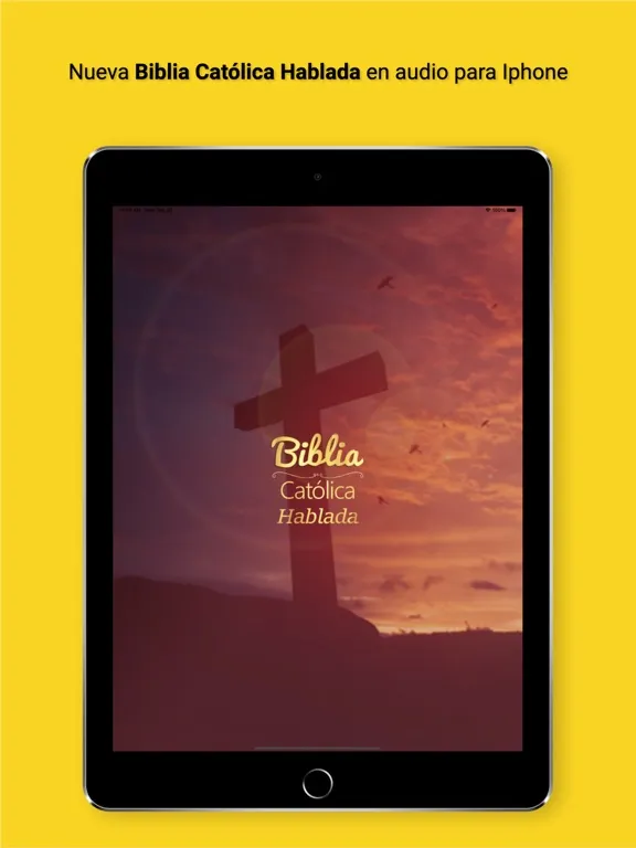 Capturas de tela do Biblia Católica Hablada Audio iPad 