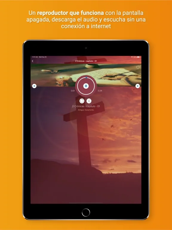 Capturas de tela do Biblia Católica Hablada Audio iPad 